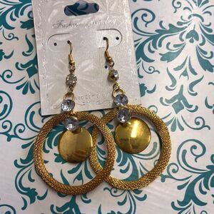 Yellow gold plated Fashion Earrings